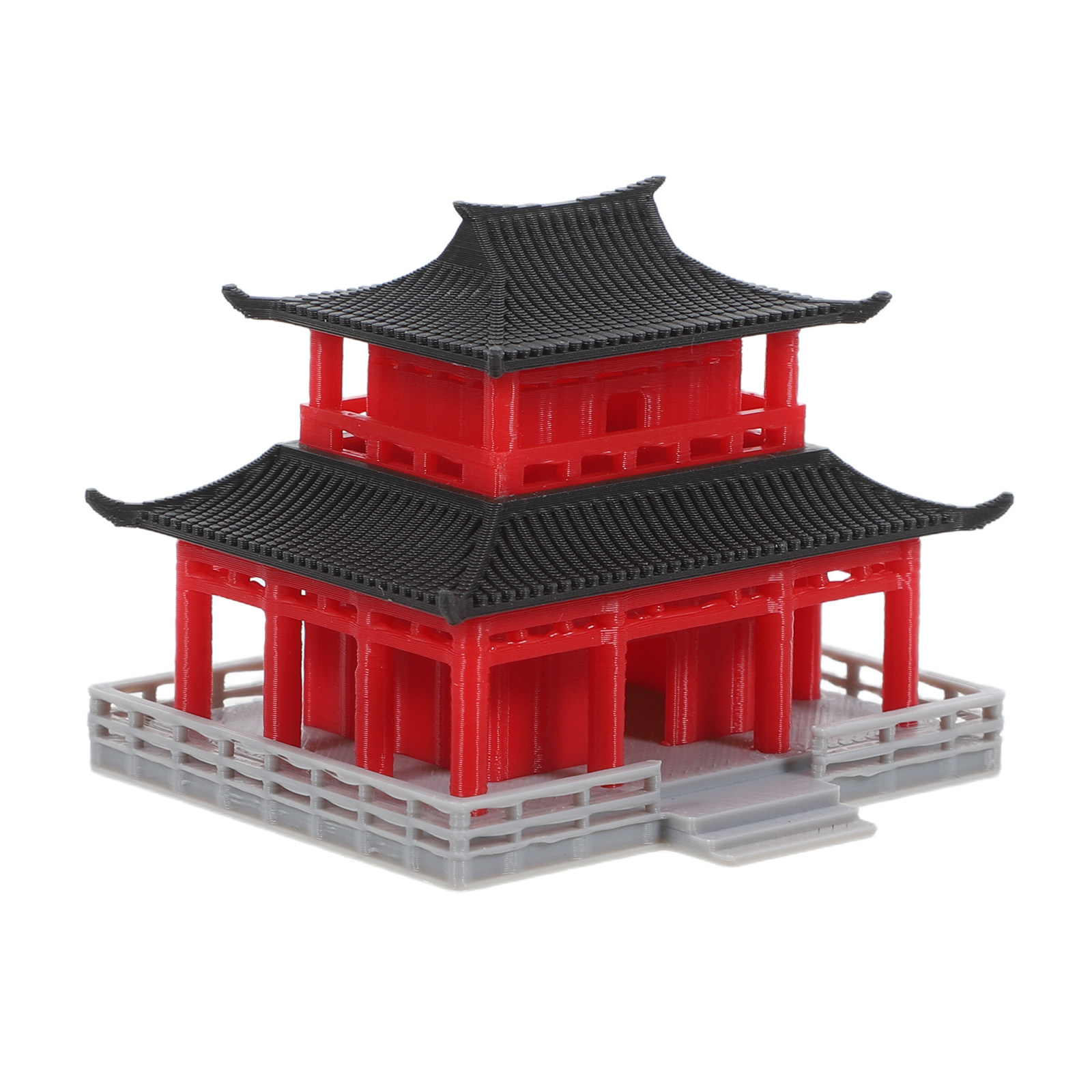 Black Red Ancient Chinese Pavi - Aquarium Fish Tank 评论和价格