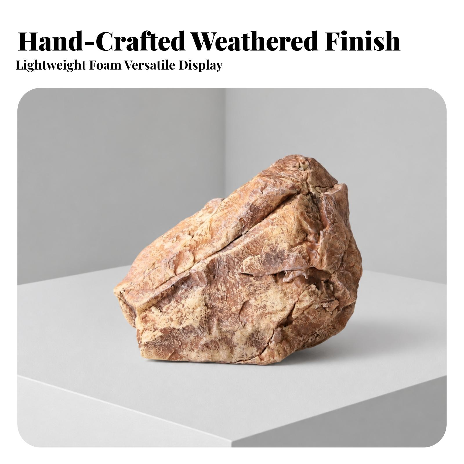 Realistic Faux Stone Sculpture - Aquarium Decor 评论和价格