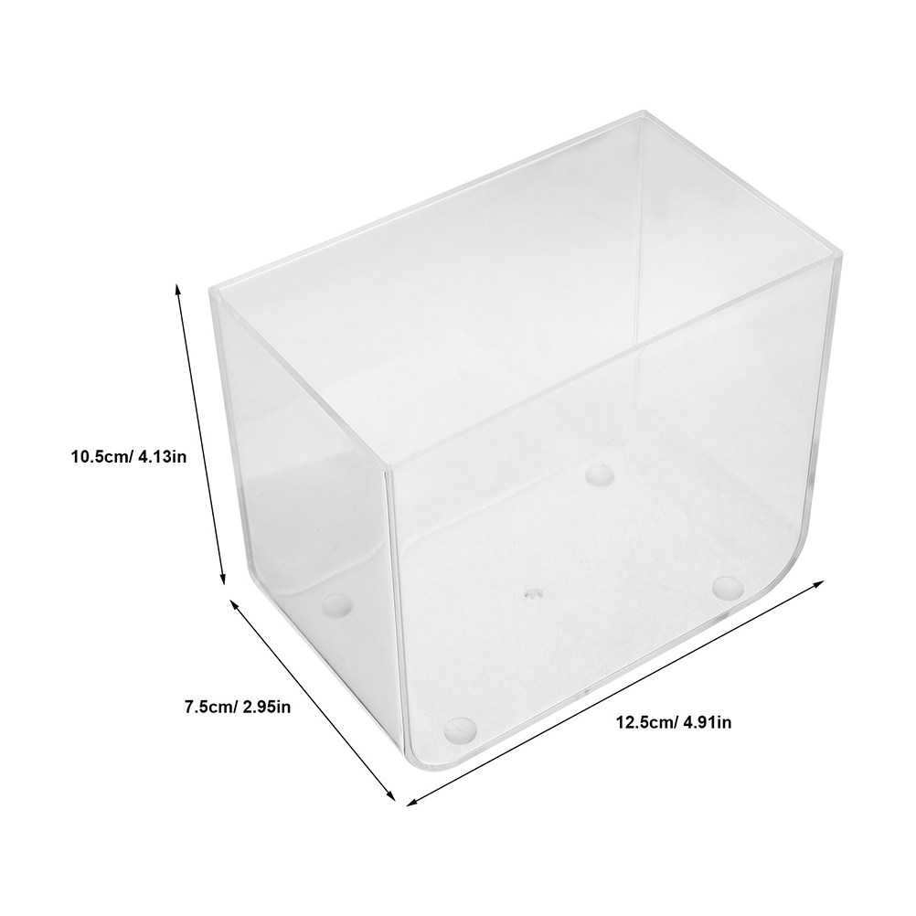 2Pcs Square Desktop Fish Tank  - Betta Fish Tank 评论和价格