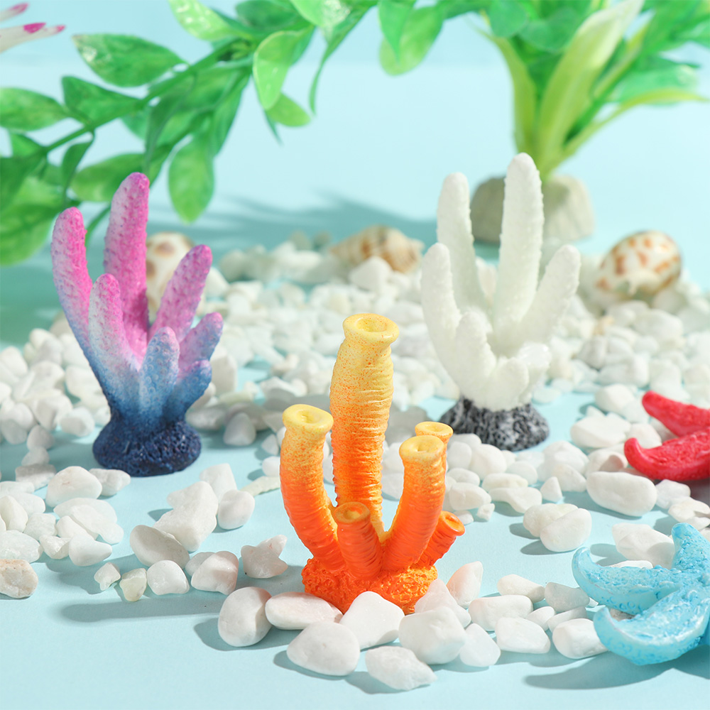 Artificial Coral Fish Tank Orn - Fish Tank Gravel 评论和价格