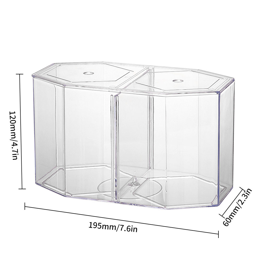 Acrylic Two Splits Guppy Fish  - Betta Fish Tank 评论和价格