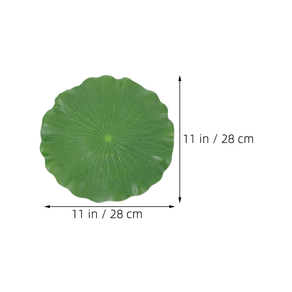 Artificial Lily Pads 15Pcs Rea - Aquarium Decor 评论和价格
