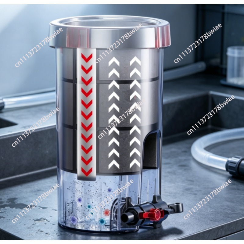Aquarium Pre Filter Barrel Sil - Fish Tank Filter 评论和价格