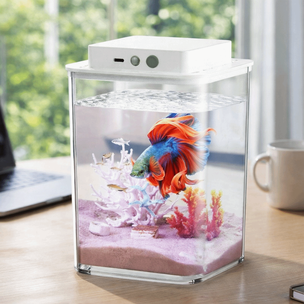 Transparent Betta Fish Tank In - Betta Fish Tank 评论和价格