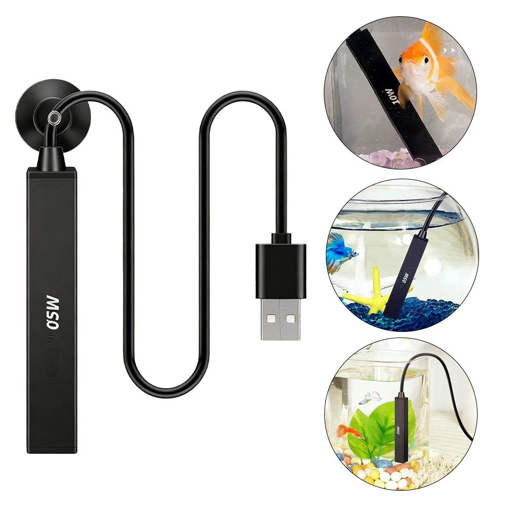 Mini USB Aquarium Heater 5V Au - Betta Fish Tank 评论和价格