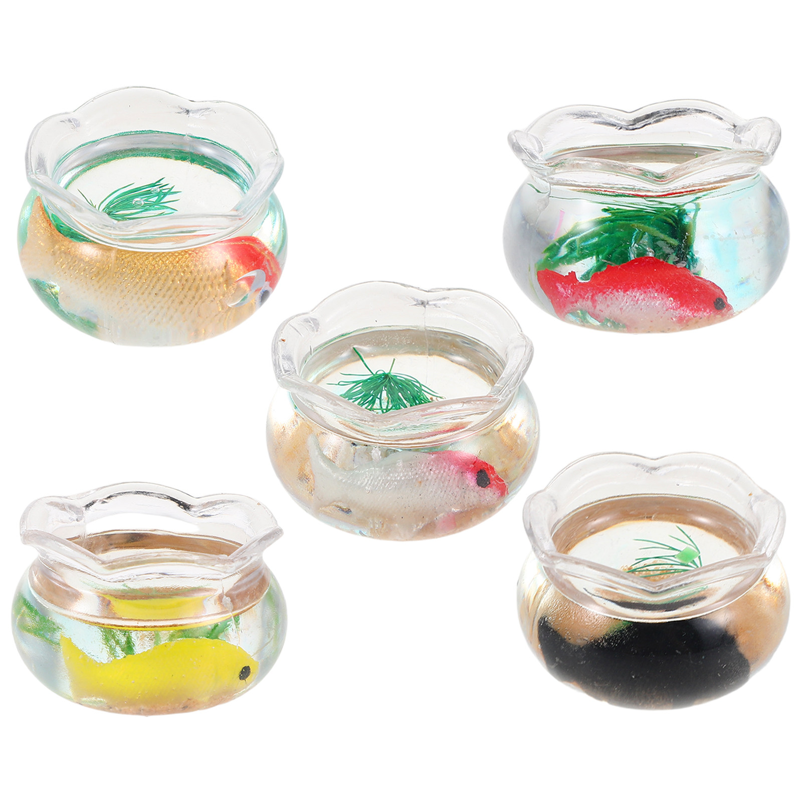 5Pcs Mini Fish Aquarium Realis - Aquarium Plants 评论和价格