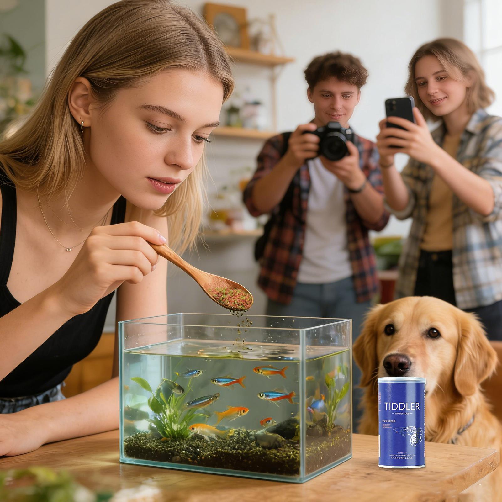 Fish Food Aquarium Feed Small  - Betta Fish Tank 评论和价格