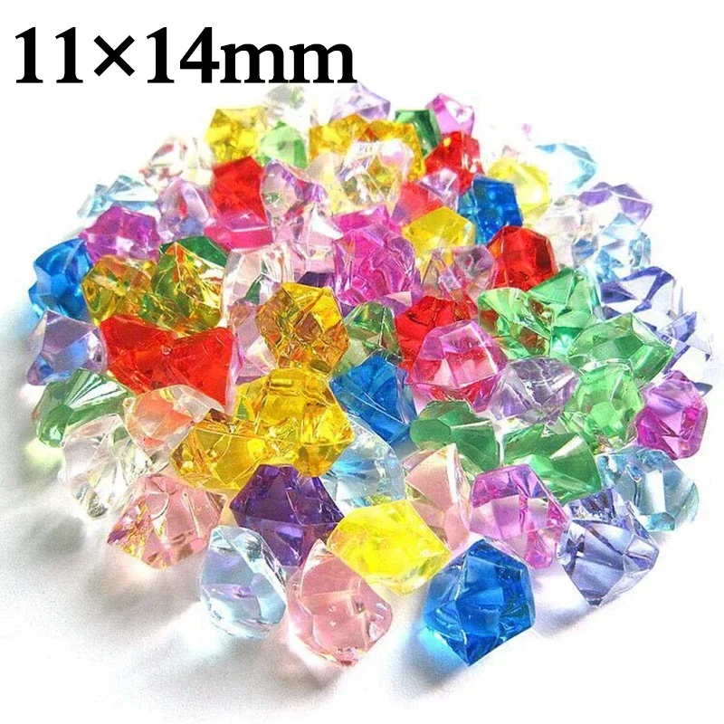 200pcs Acrylic Gem Stone Color - Fish Tank Gravel 评论和价格